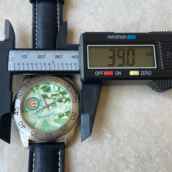 Sun time sportstime men battery leather band - Picture 8 of 8